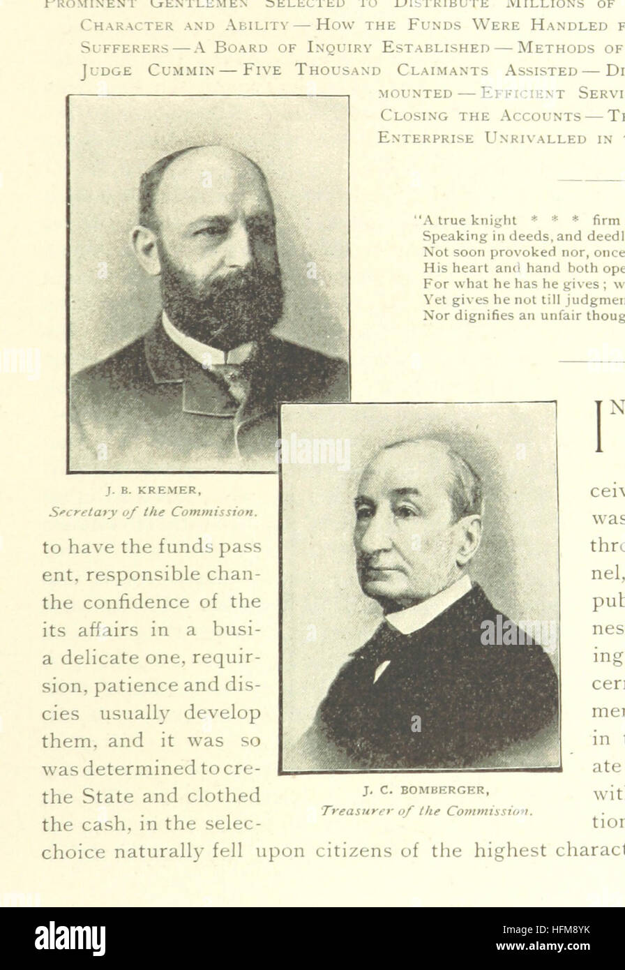 The Story of Johnstown ... Illustrated, etc Image taken from page 321 of 'The Story of Johnstown Stock Photo