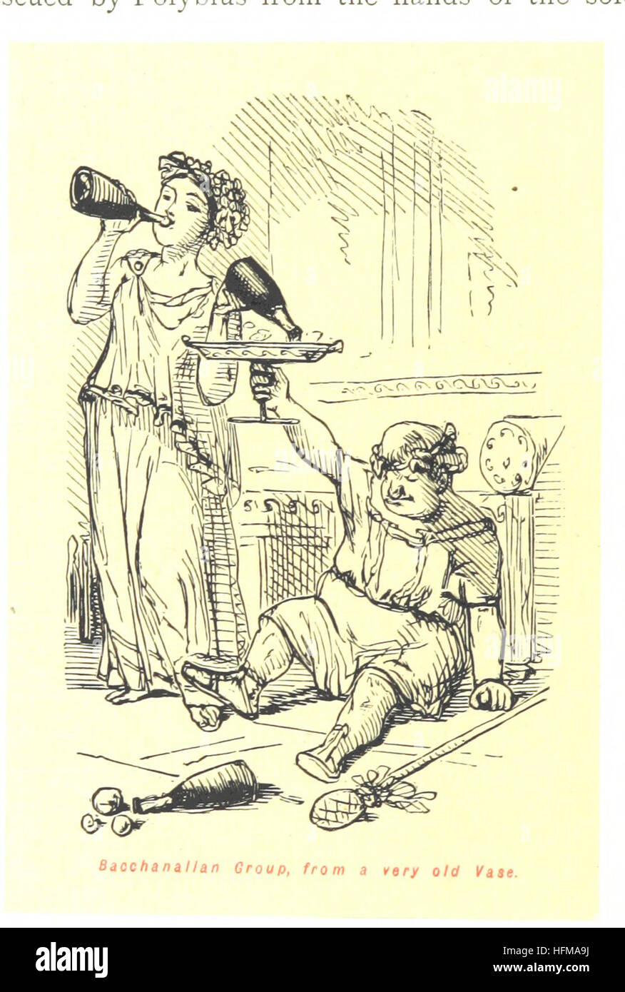 Image taken from page 328 of '[The Comic History of Rome ... Illustrated by John Leech.]' Image taken from page 328 of '[The Comic History of Stock Photo