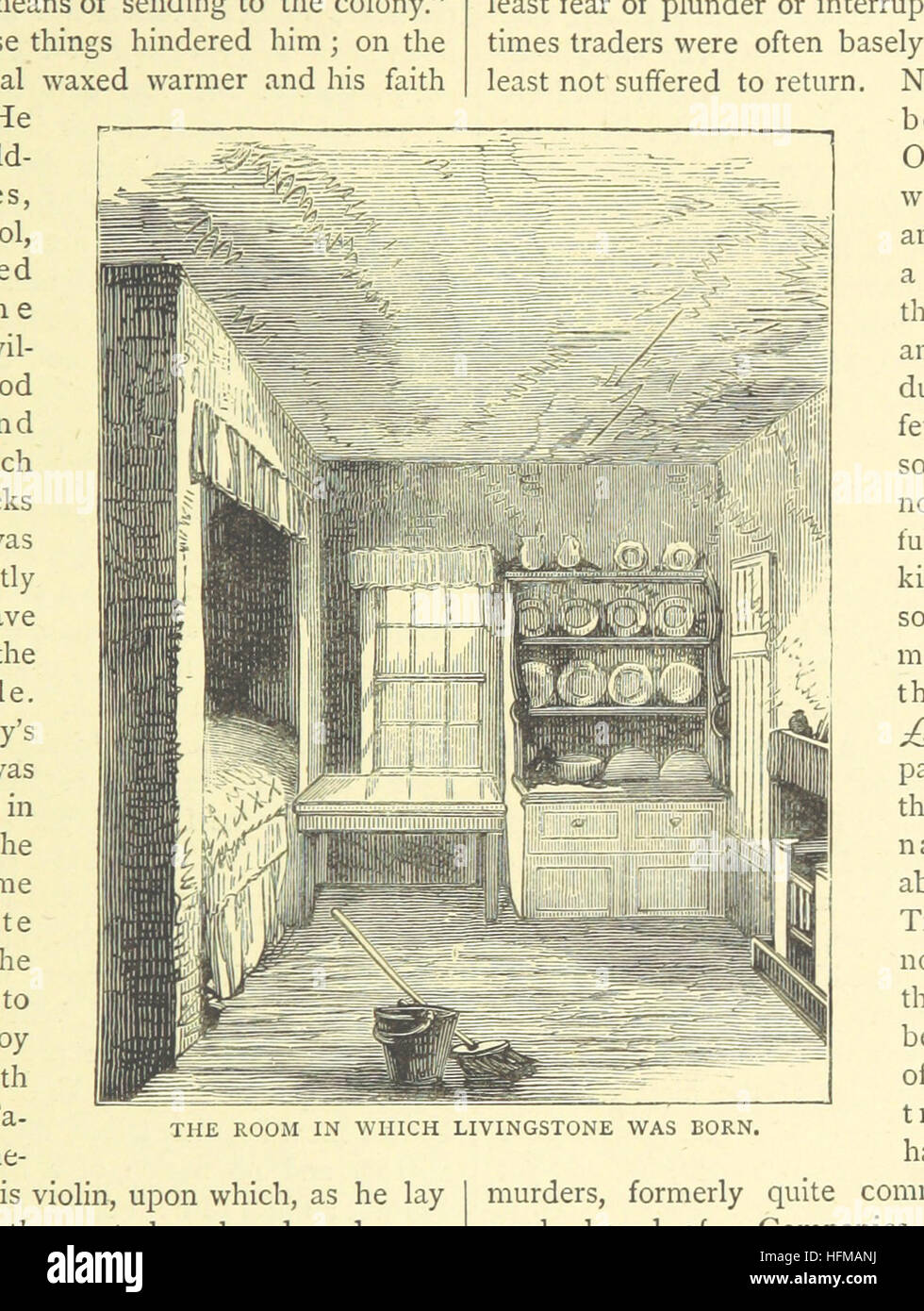 Image taken from page 33 of 'Life and Discoveries of David Livingstone ... with ... wood engravings, etc. The pictorial edition' Image taken from page 33 of 'Life and Discoveries of Stock Photo