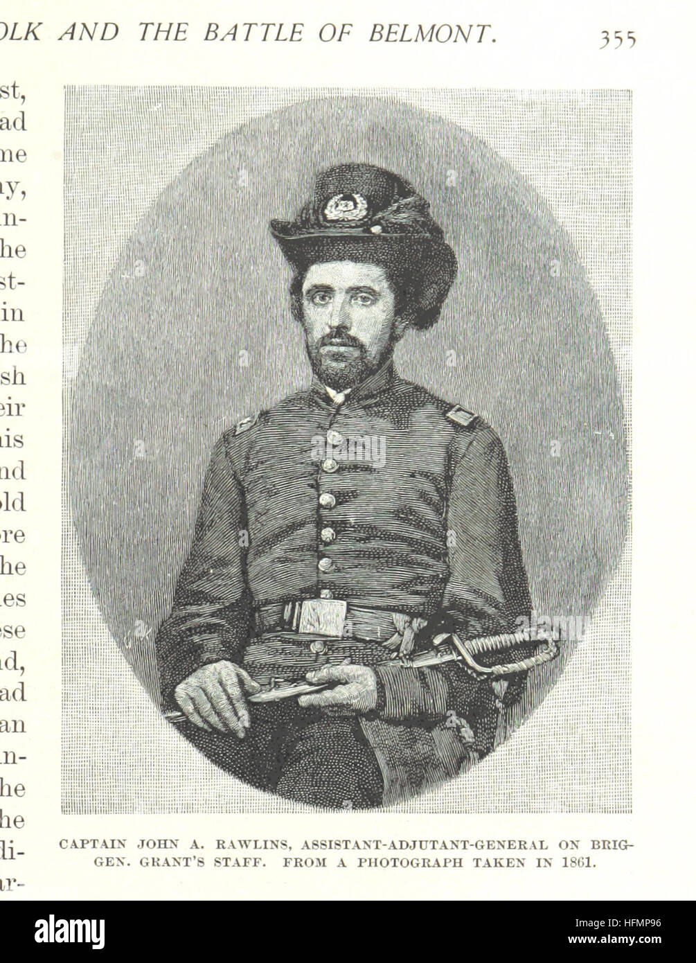 Image taken from page 385 of 'Battles and Leaders of the Civil War, being for the most part contributions by Union and Confederate officers, based upon “the Century War Series.” Edited by R. U. J. and C. C. B., etc. [Illustrated.]' Image taken from page 385 of 'Battles and Leaders of Stock Photo