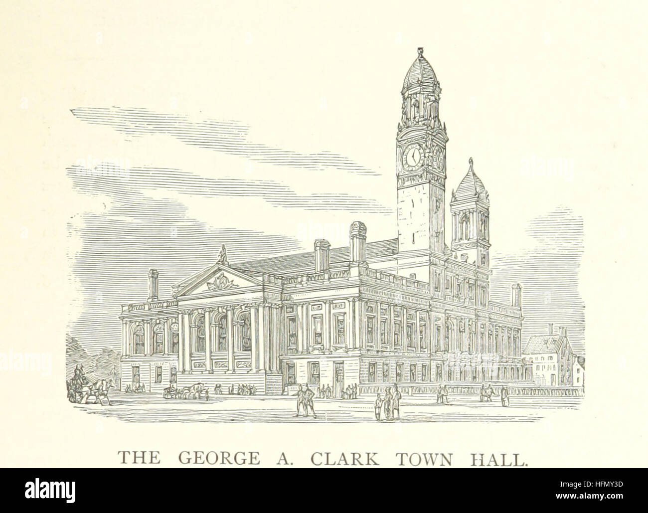 The Inauguration of the A. Clark Town Hall, Paisley, with