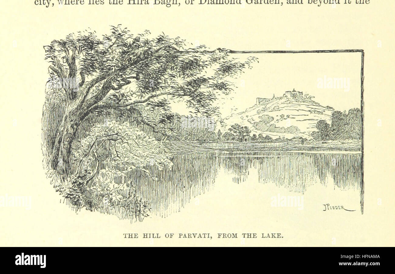 Image taken from page 488 of '[Picturesque India. A handbook for European travellers, etc. [With maps.]]' Image taken from page 488 of '[Picturesque India A handbook Stock Photo