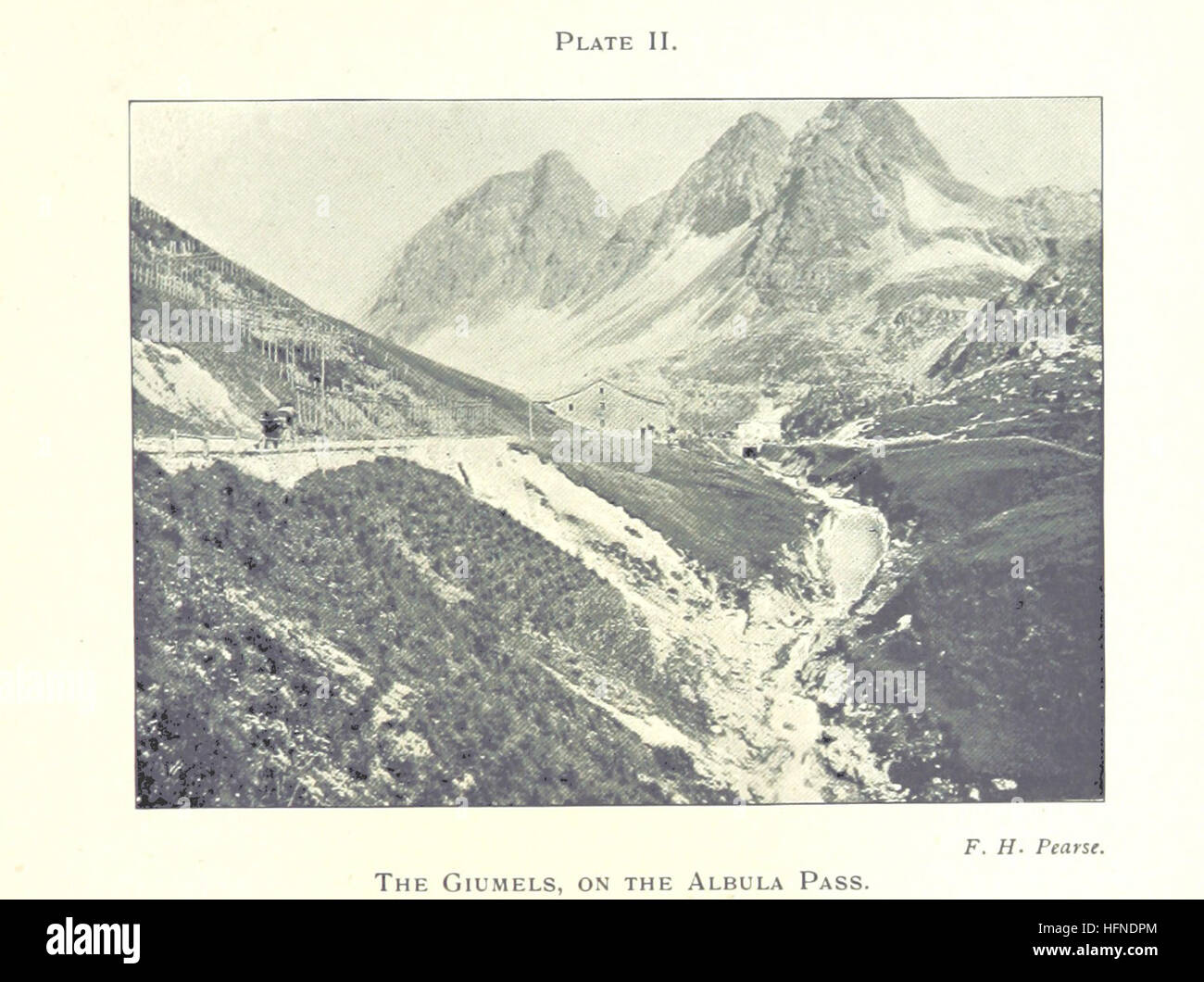 The Diary of a Tour to the Uppe Engadine and Northern Italy, made in the summer of 1898 Image taken from page 51 of 'The Diary of a Stock Photo