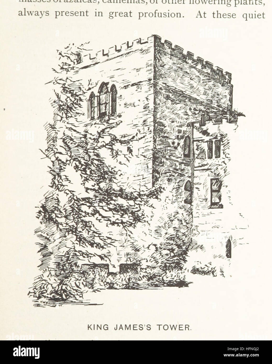 Image taken from page 53 of 'Under a Border Tower: sketches and memories of Ford Castle, Northumberland, and its surroundings, with a memoir of its ... châtelaine, Louisa Marchioness of Waterford, with illustrations including the cartoons at Ford' Image taken from page 53 of 'Under a Border Tower Stock Photo