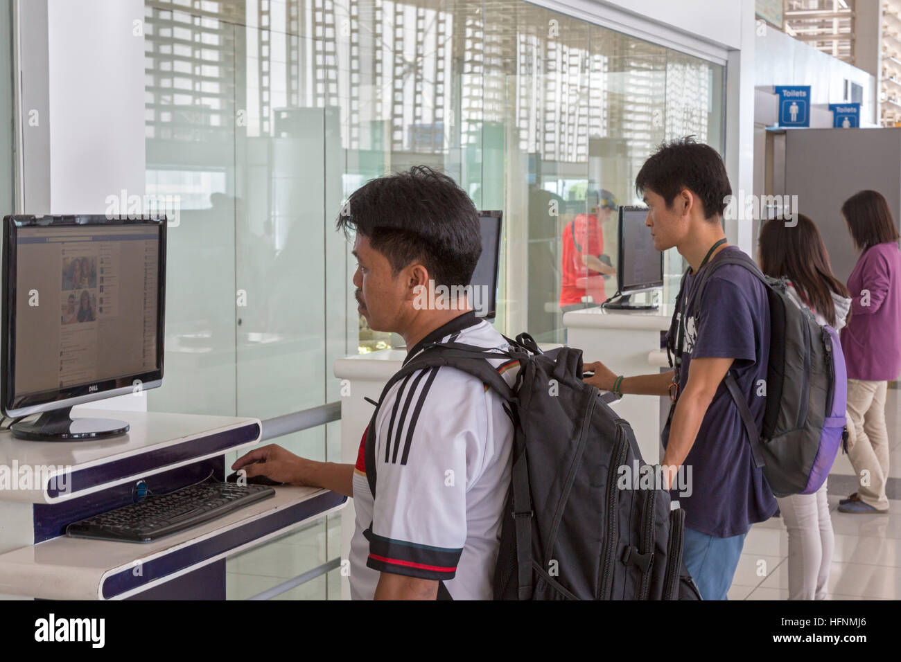 Ninoy Aquino International Airport, Manila, Philippines Stock Photo