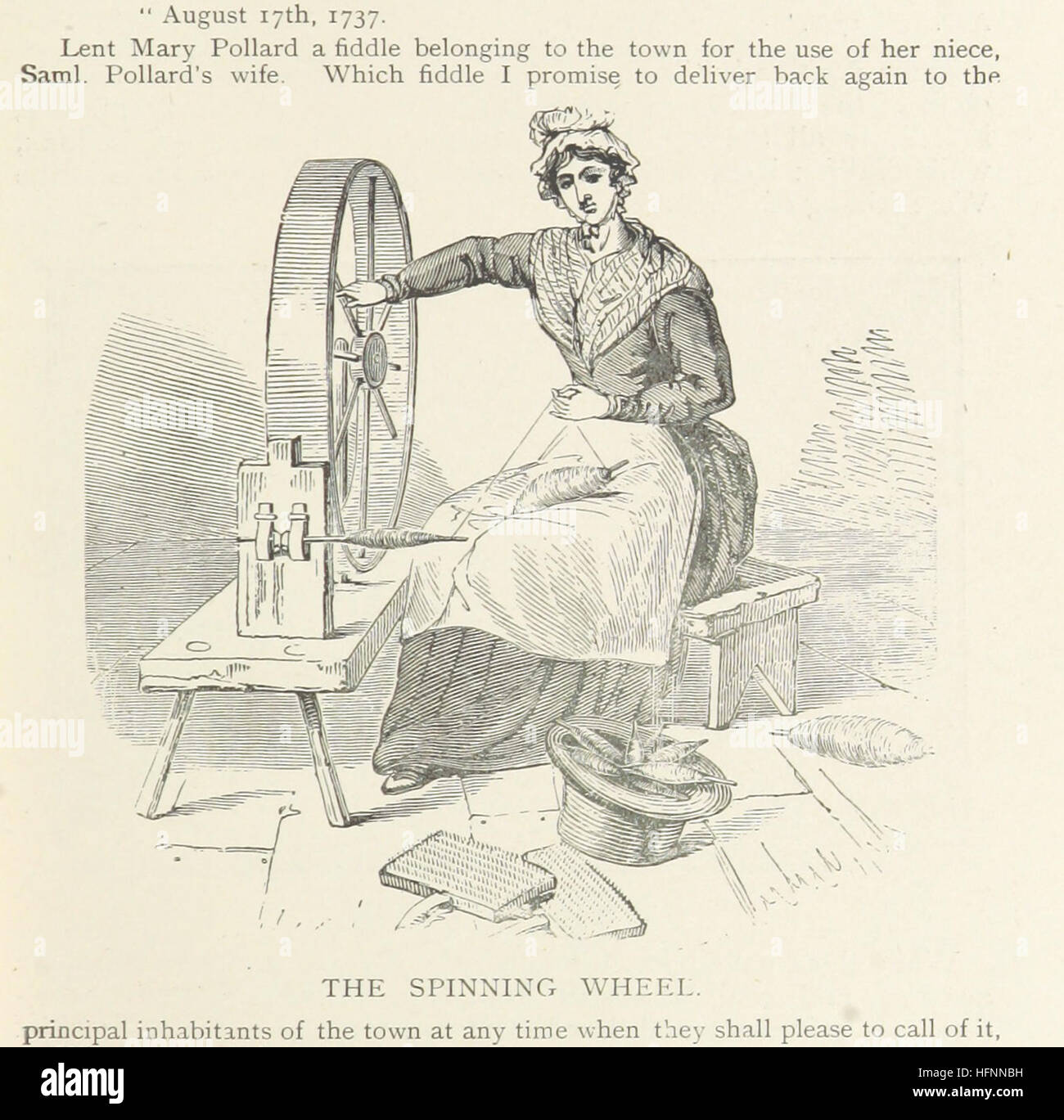 Image taken from page 57 of 'Northowram, W. R. Yorks: its history and antiquities. With a life of Oliver Heywood, etc' Image taken from page 57 of 'Northowram, W R Yorks Stock Photo
