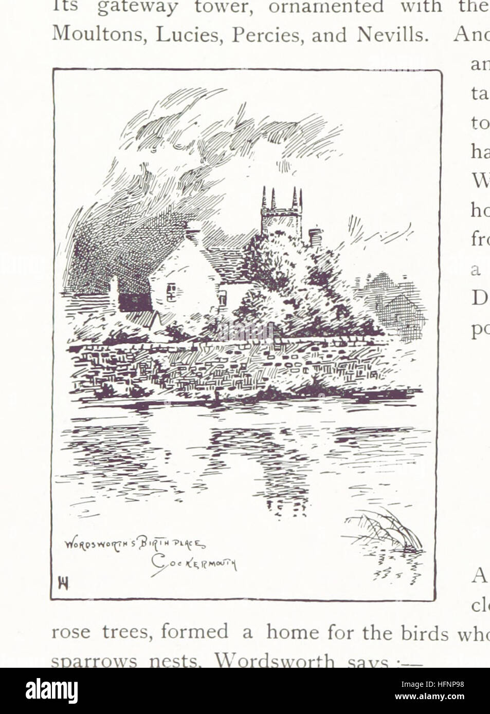 Image taken from page 578 of 'Two Thousand Miles of Wandering in the Border Country, Lakeland and Ribblesdale, etc' Image taken from page 578 of 'Two Thousand Miles of Stock Photo
