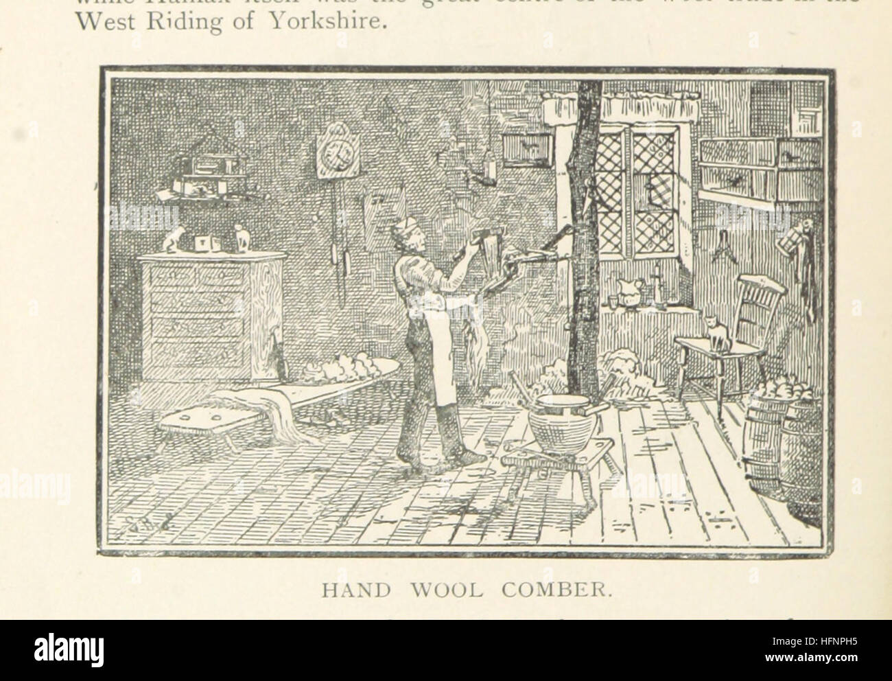 Image taken from page 58 of 'Northowram, W. R. Yorks: its history and antiquities. With a life of Oliver Heywood, etc' Image taken from page 58 of 'Northowram, W R Yorks Stock Photo