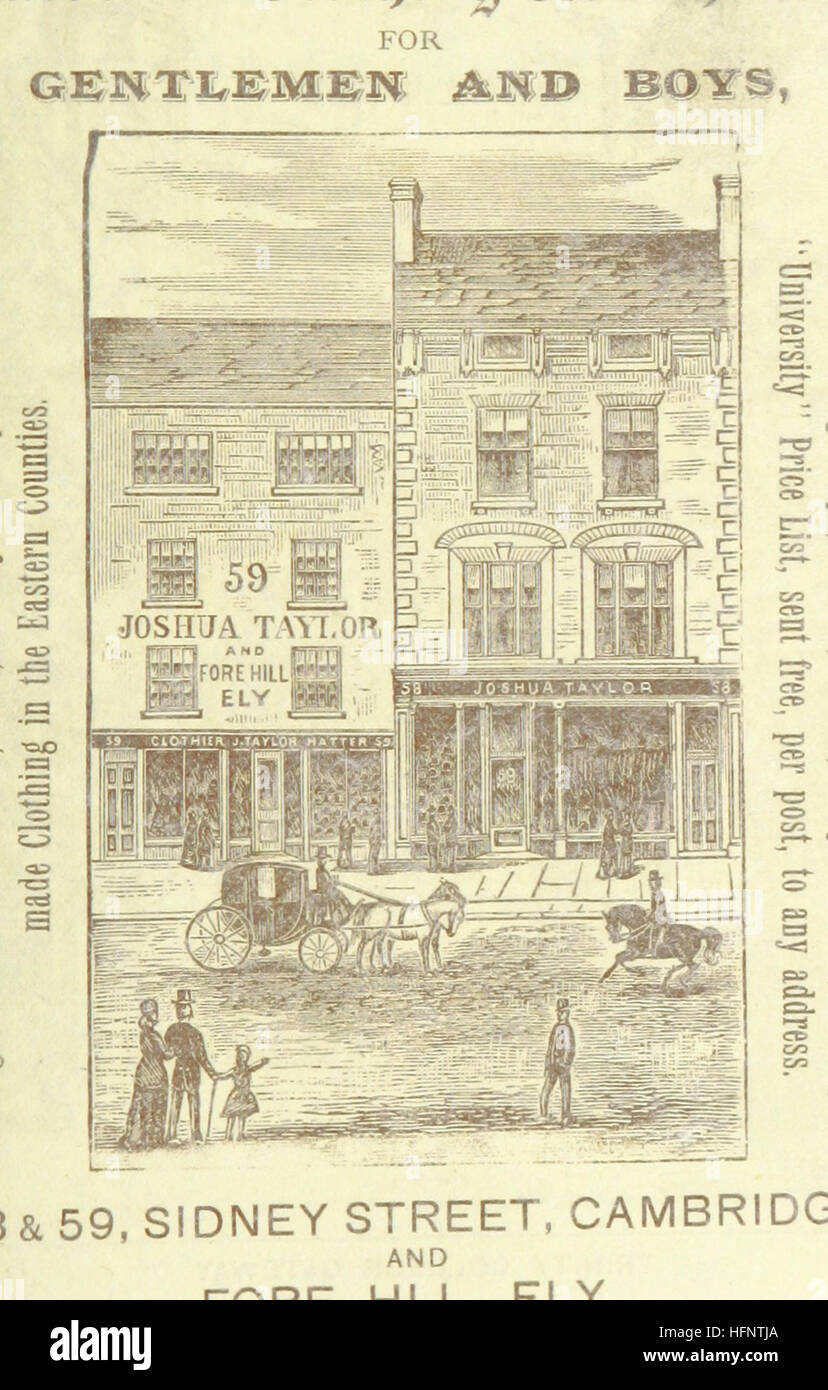 Image taken from page 6 of 'The People's Guide to Cambridge. [Chiefly taken from Sir G. M. Humphry's Guide to Cambridge.]' Image taken from page 6 of 'The People's Guide to Stock Photo