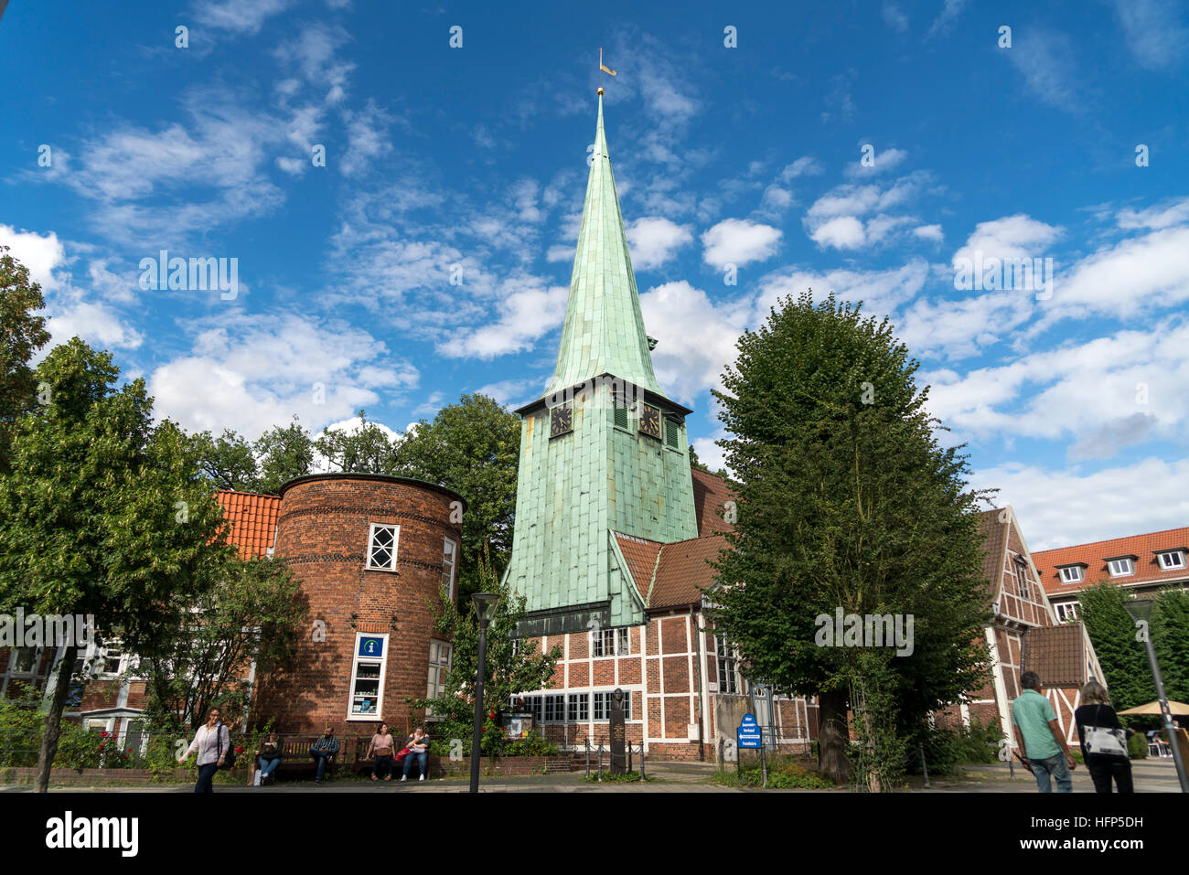 Church St. Peter and Pauli in Bergedorf, Hamburg, Germany Stock Photo