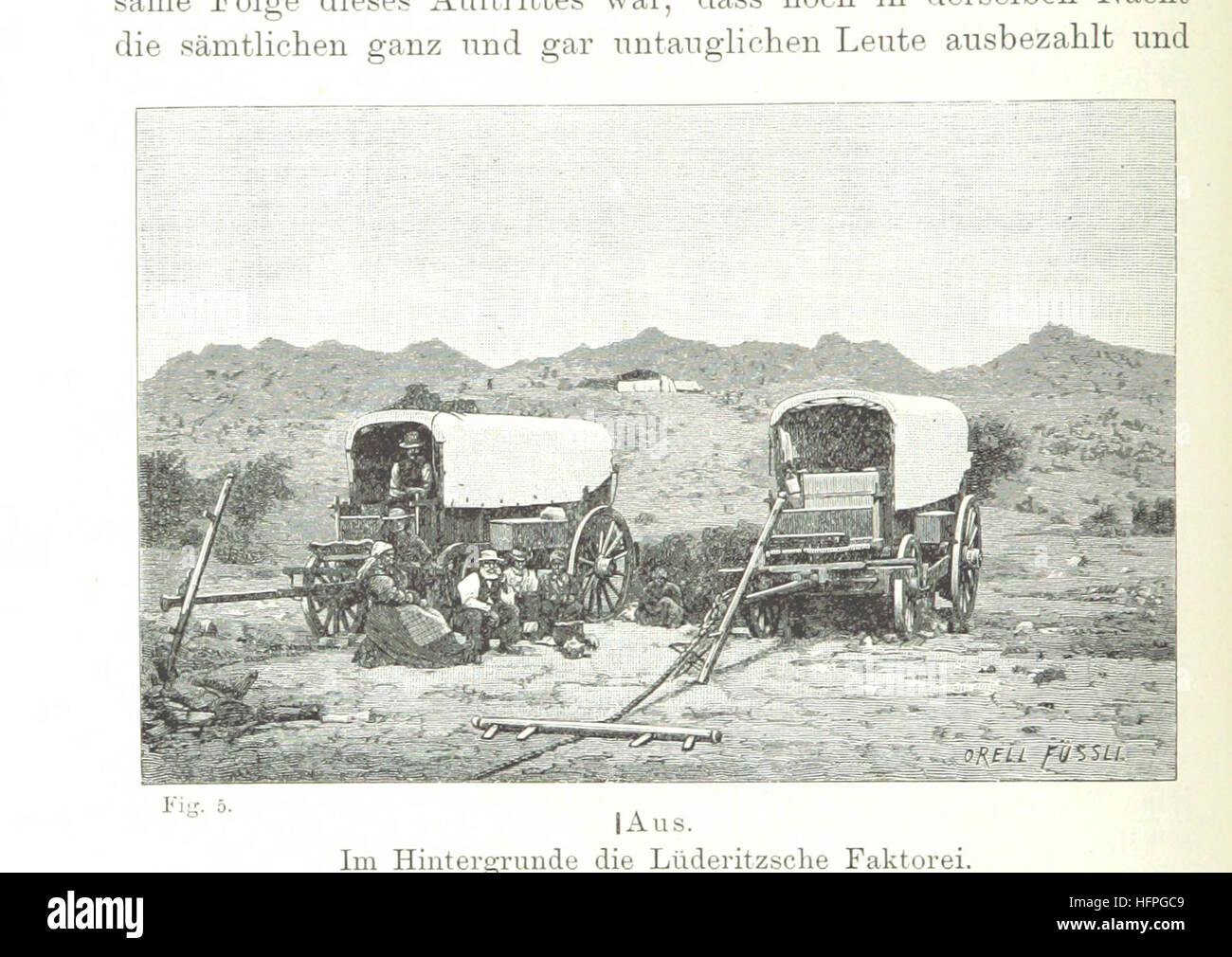 Image taken from page 86 of 'Deutsch-Südwest-Afrika. Forschungsreisen ... 1884-1887. Mit einer Karte, etc' Image taken from page 86 of 'Deutsch-Südwest-Afrika Forschungsreisen  1884-1887 Stock Photo