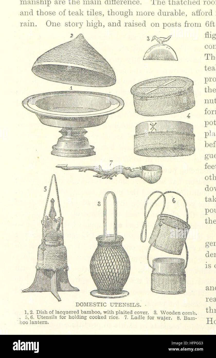 Report on the Railway Connexion of Burmah and China ... with account of exploration-survey by H. S. Hallett. Accompanied by surveys, vocabularies and appendices Image taken from page 86 of 'Report on the Railway Stock Photo