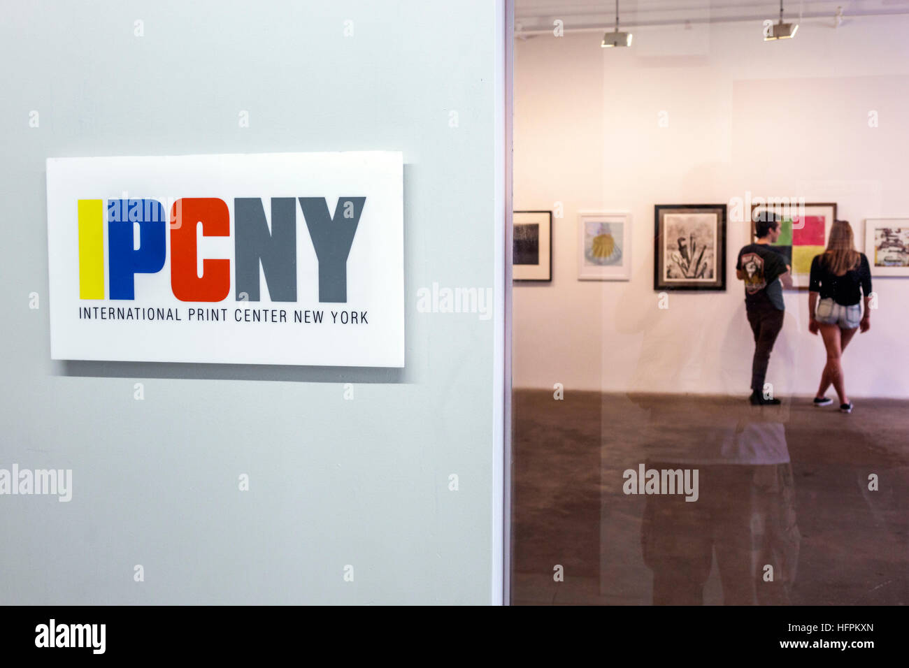 New York City,NY NYC Manhattan,Chelsea,International Print Center New