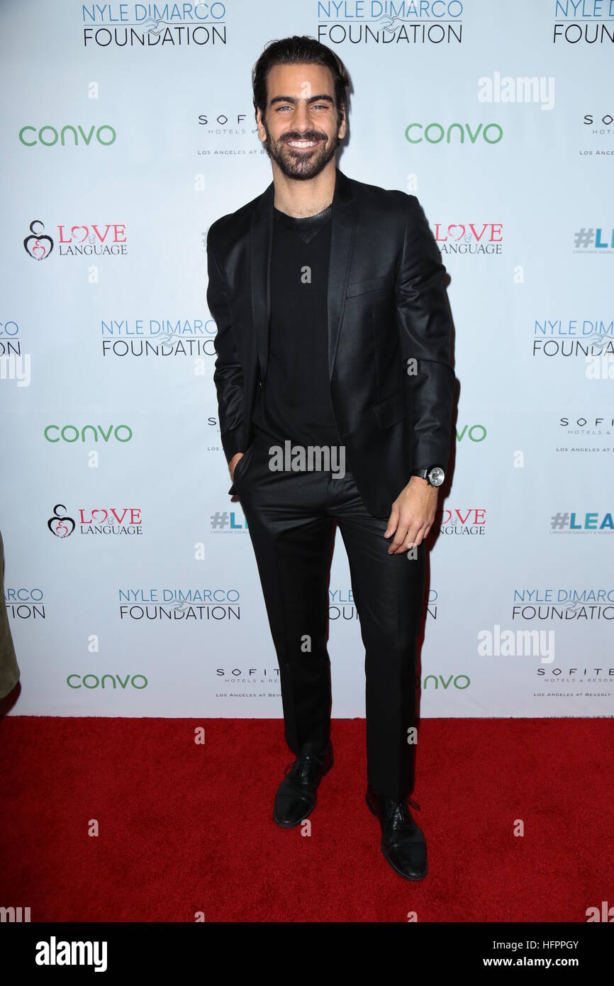 Nyle Dimarco Foundation Campaign At The Sofitel Hotel In Los Angeles Featuring Nyle Dimarco 