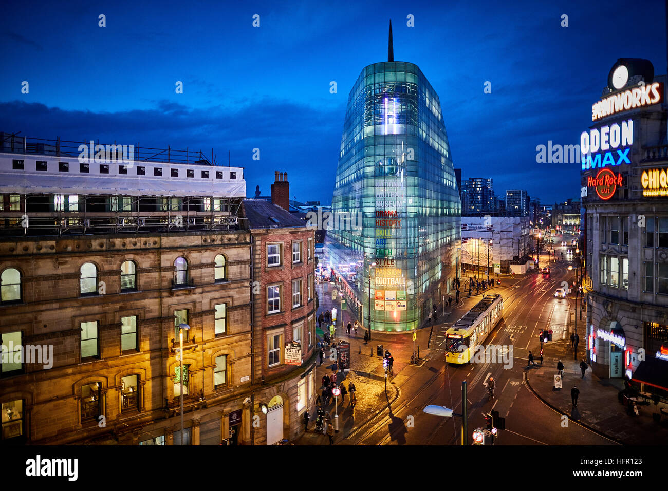 Urbis, National Football Museum in Manchester Stock Photo