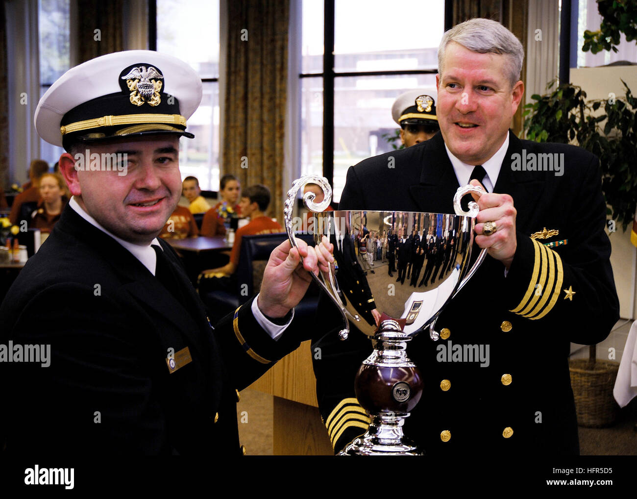 Secretary of the navy and international food service executives hires