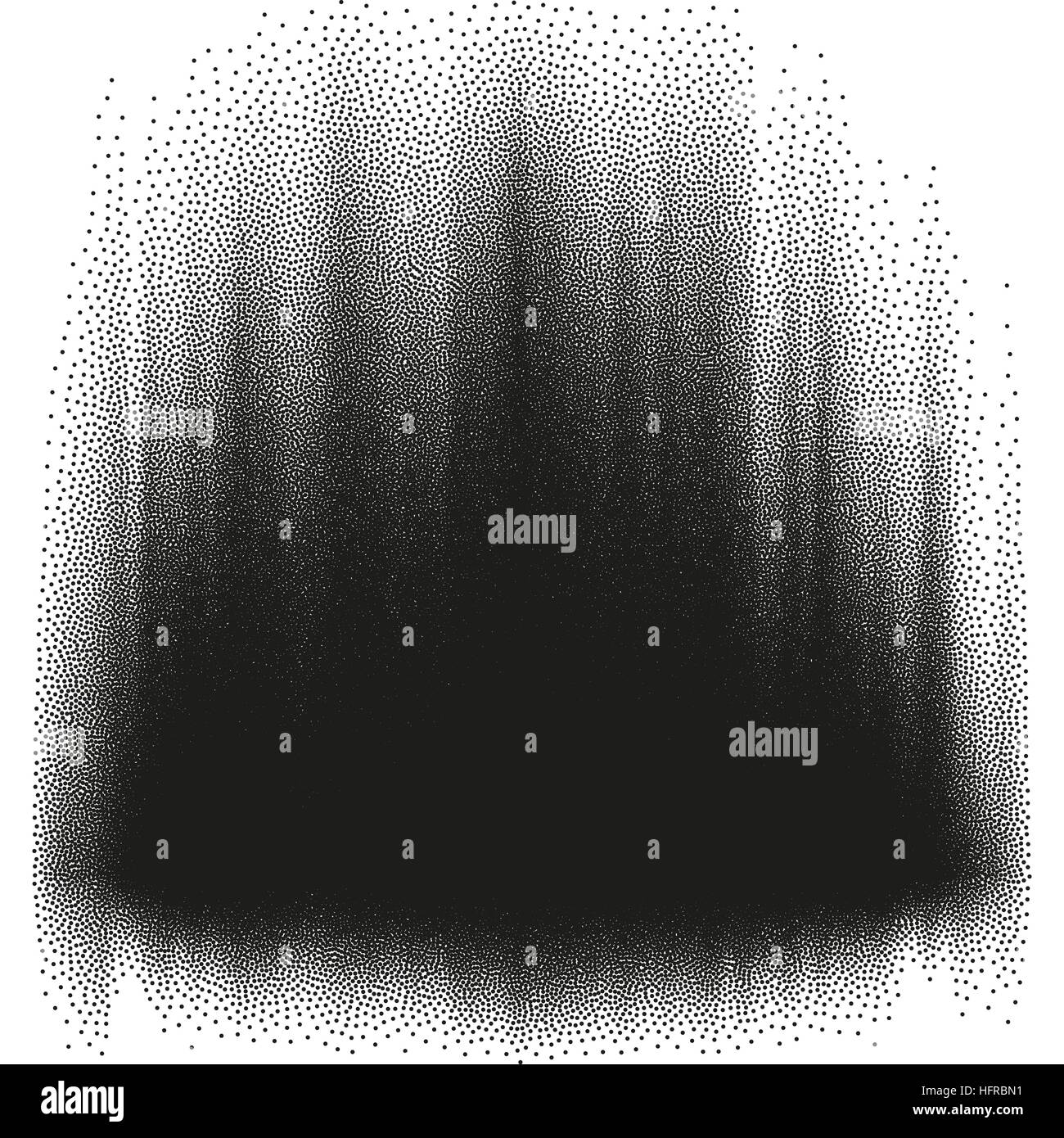 Black and white halftone background. stipple effect. EPS 10 vector file included Stock Vector
