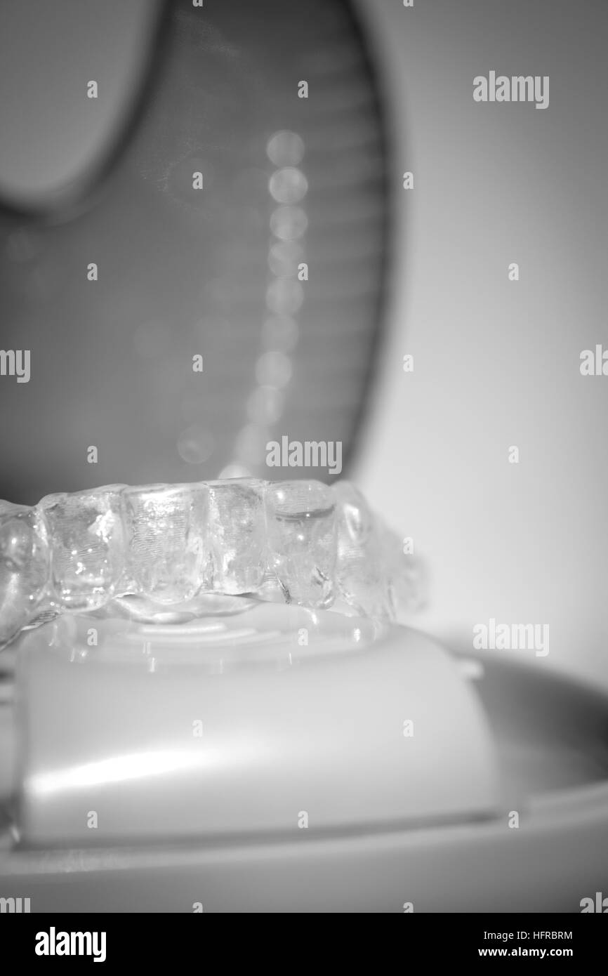 Tooth dental on transparent background Black and White Stock Photos ...
