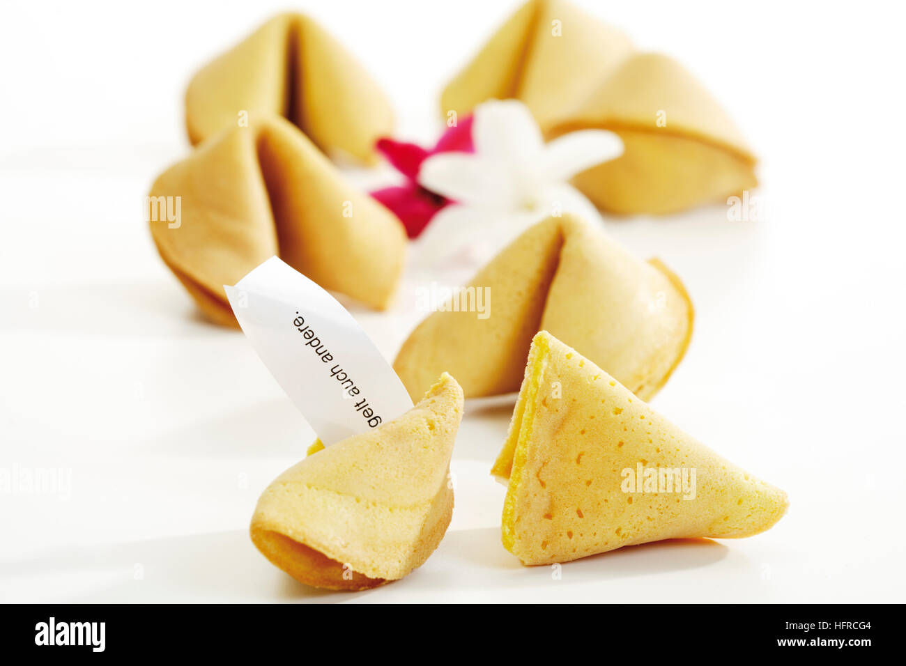Fortune cookies Stock Photo