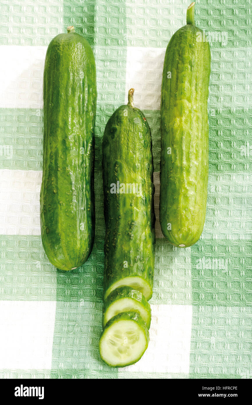 Mini cucumbers Stock Photo Alamy
