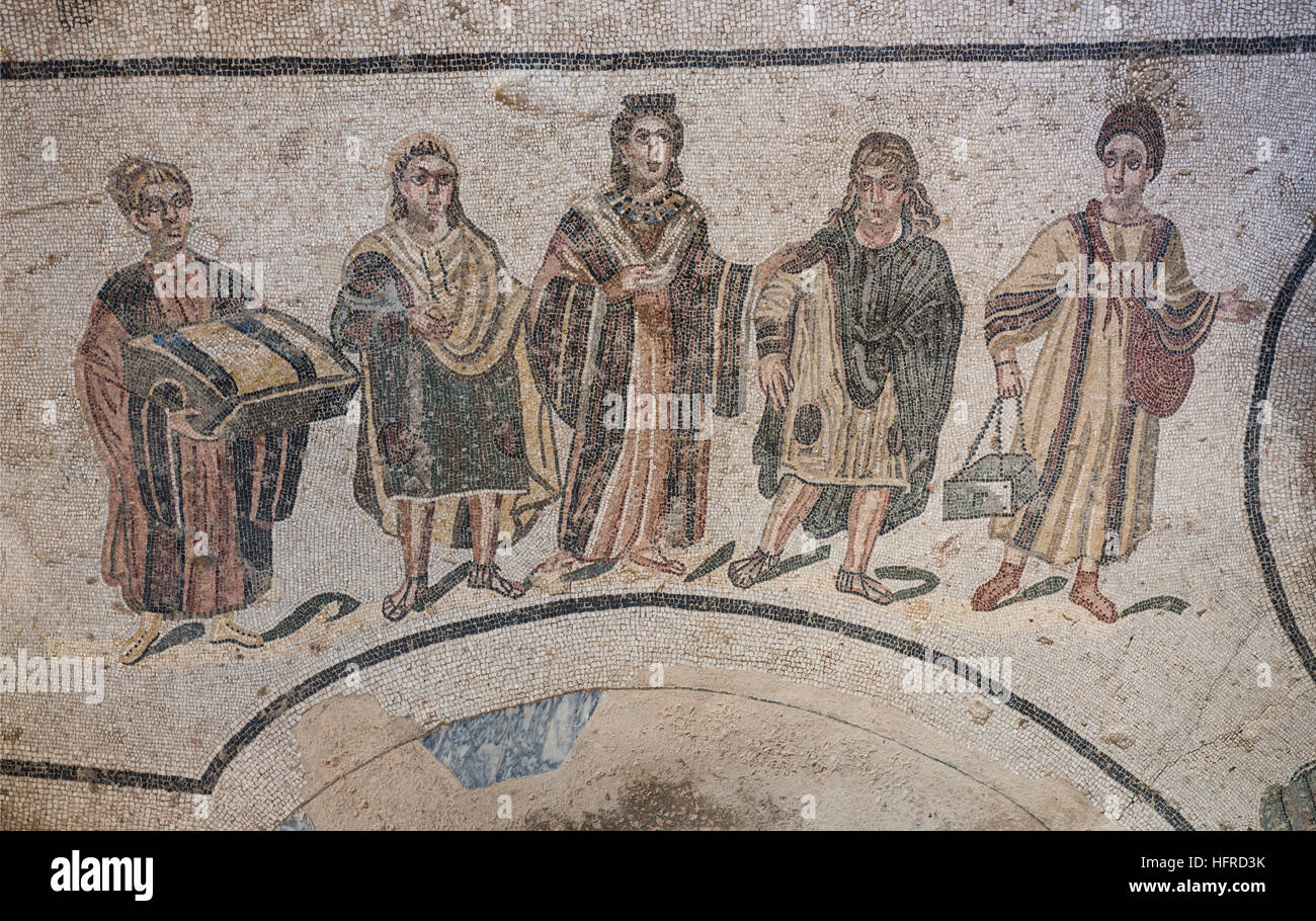Ancient roman mosaic floor hi-res stock photography and images - Alamy
