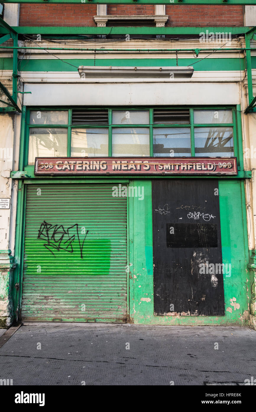 Catering Meats At Smithfield Meat Market In Central London, UK Stock ...