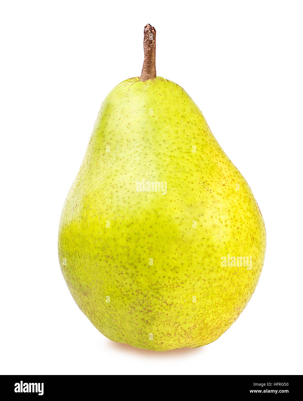 pears isolated on white background Stock Photo