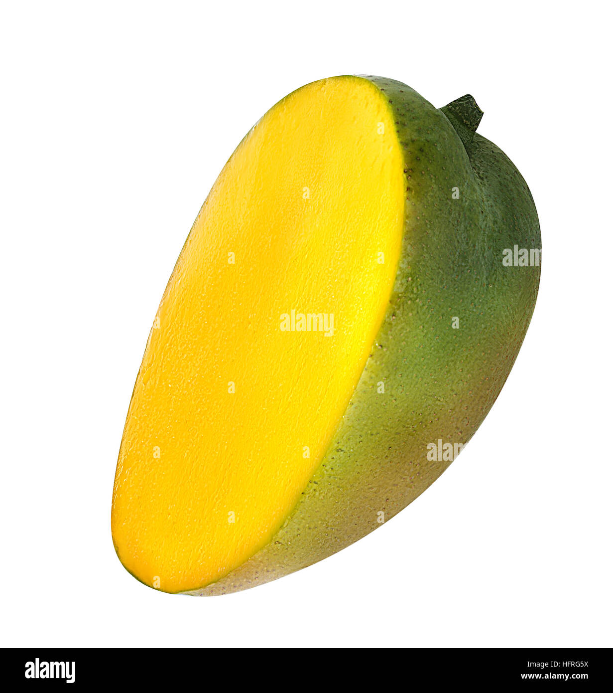 mango fruit isolated on white background Stock Photo - Alamy