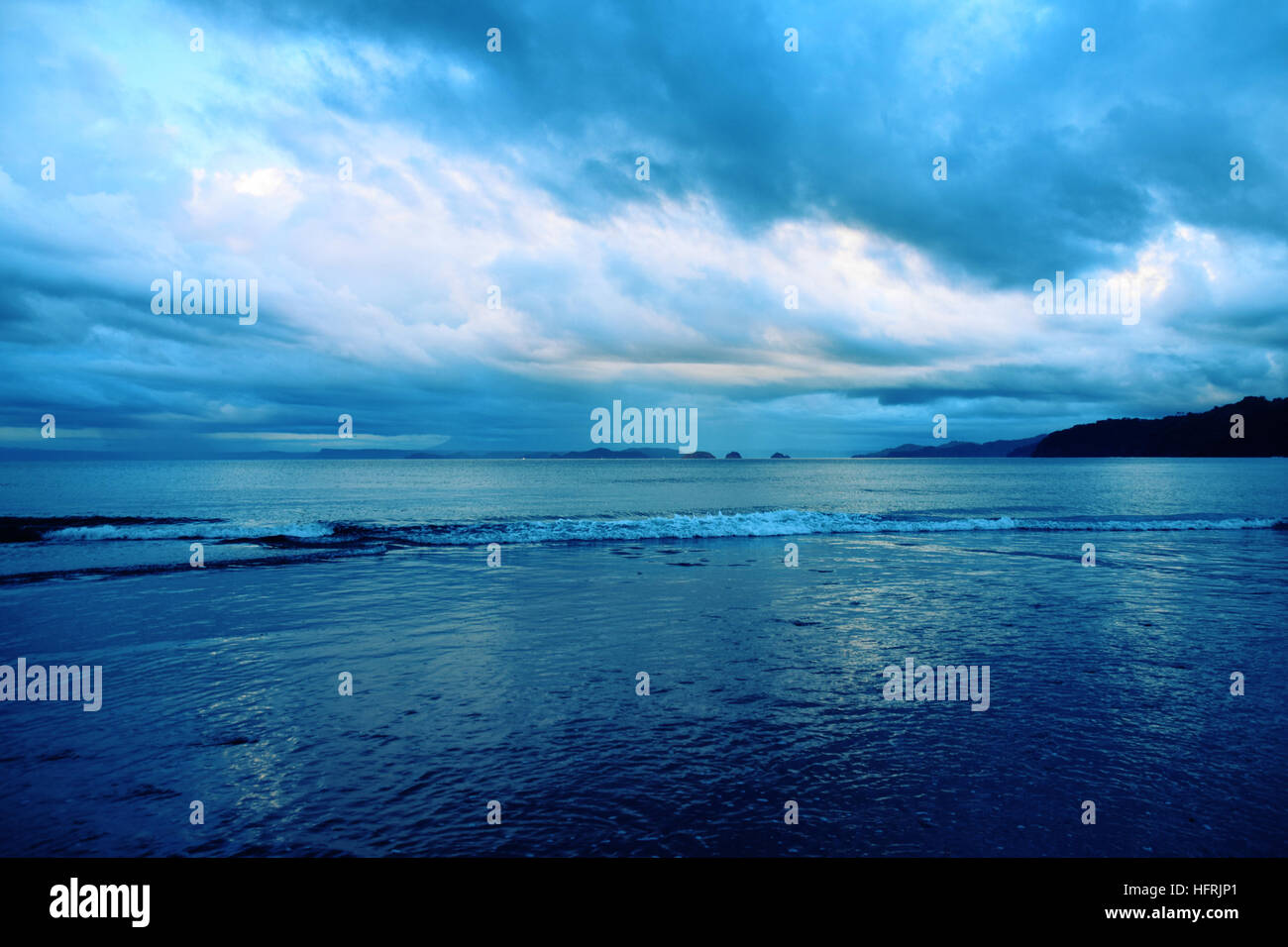 Stormy skies over the Pacific Ocean Stock Photo - Alamy