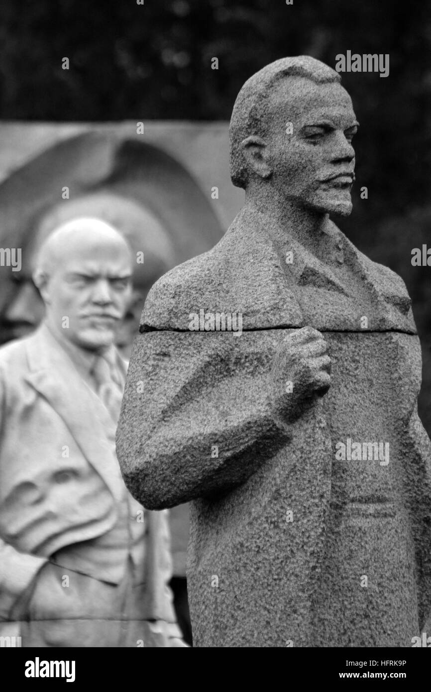 Leaders communism statue Black and White Stock Photos & Images - Alamy