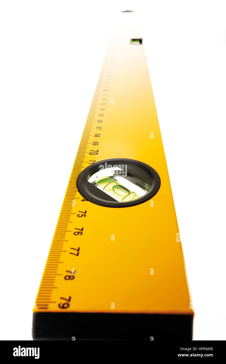 Spirit level (bubble level Stock Photo Alamy