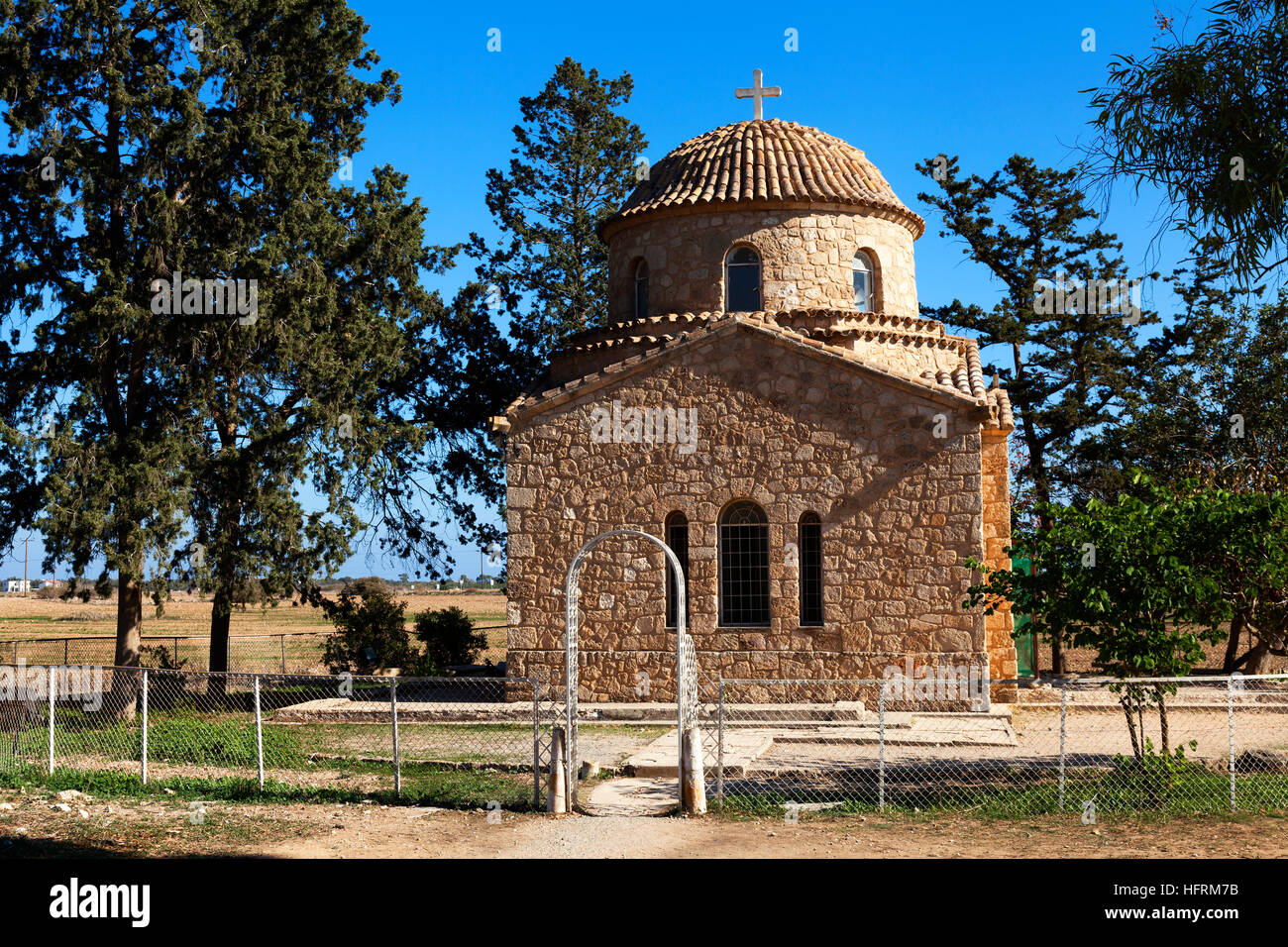 Tomb of St. Barnabas, St. Barnabas Monastery, Salamis, Northern Cyprus, Cyprus Stock Photo