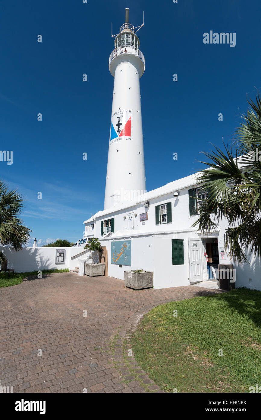 Gibbs Hill Lighthouse, Bermuda Stock Photo