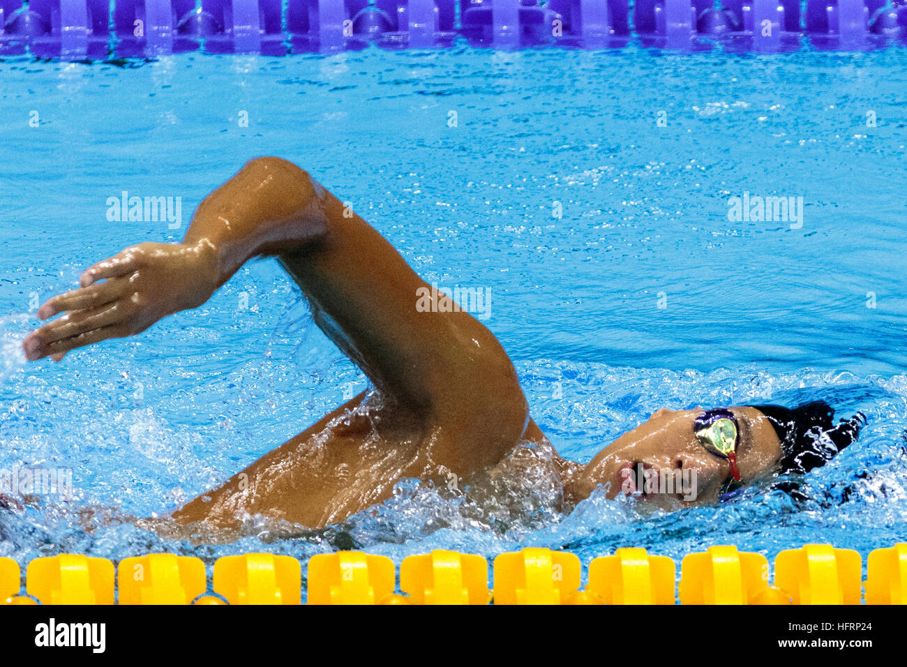 Male swimmer. Stock Photo