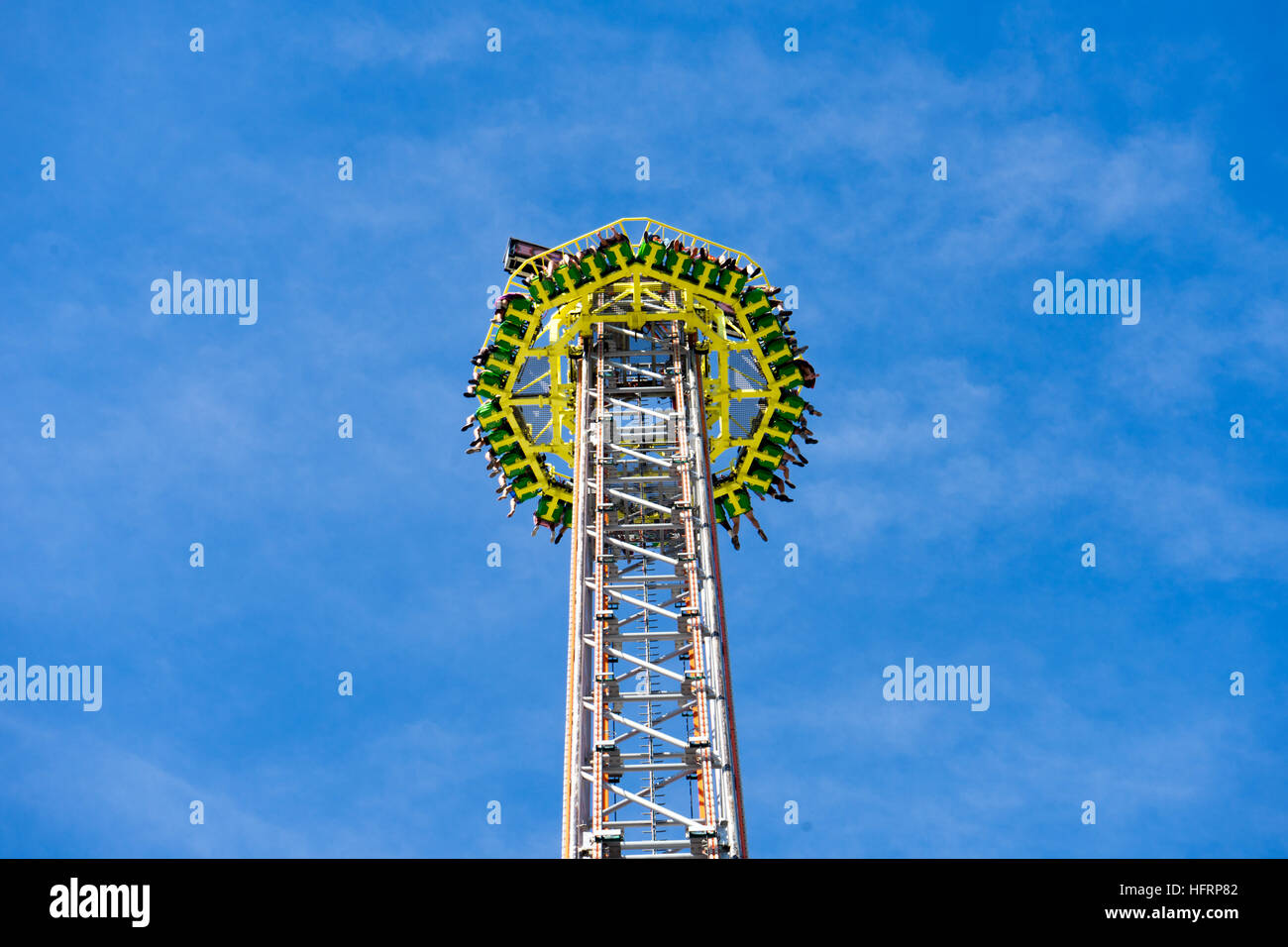 Power Tower II at Oktobefest Munich Stock Photo