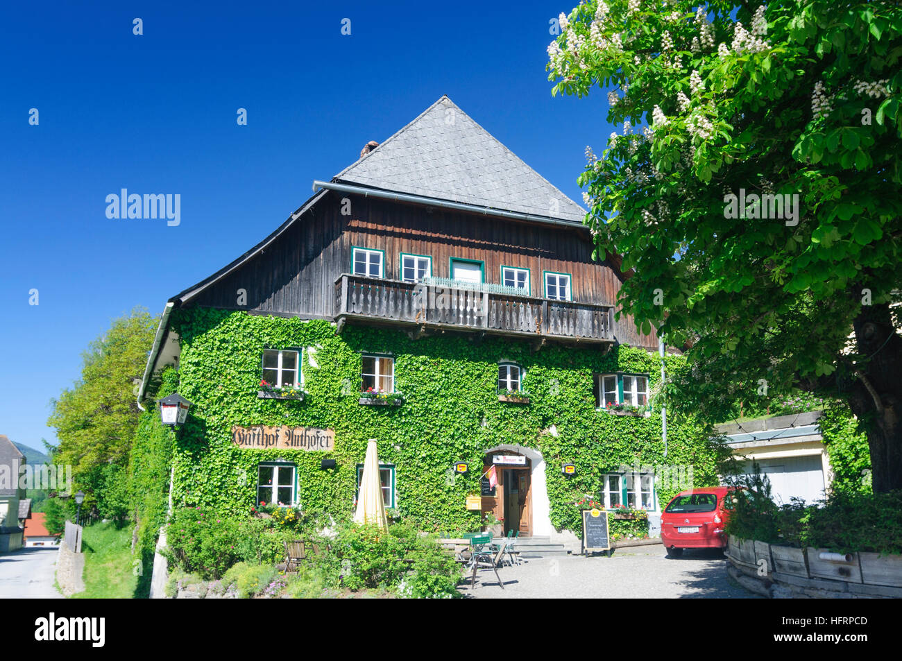 St. Ruprecht-Falkendorf: inn in Murtal, Lungau, Salzburg, Austria Stock Photo