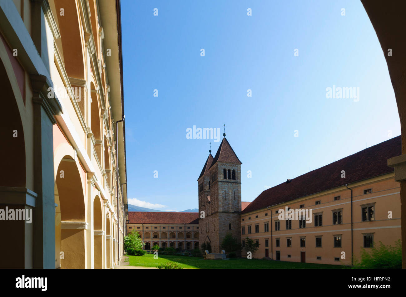 Seckau: Benedictine abbey, Murtal, Steiermark, Styria, Austria Stock Photo