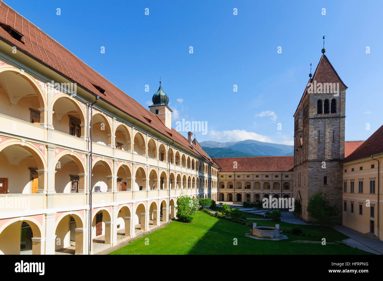 Seckau: Benedictine abbey, Murtal, Steiermark, Styria, Austria Stock Photo