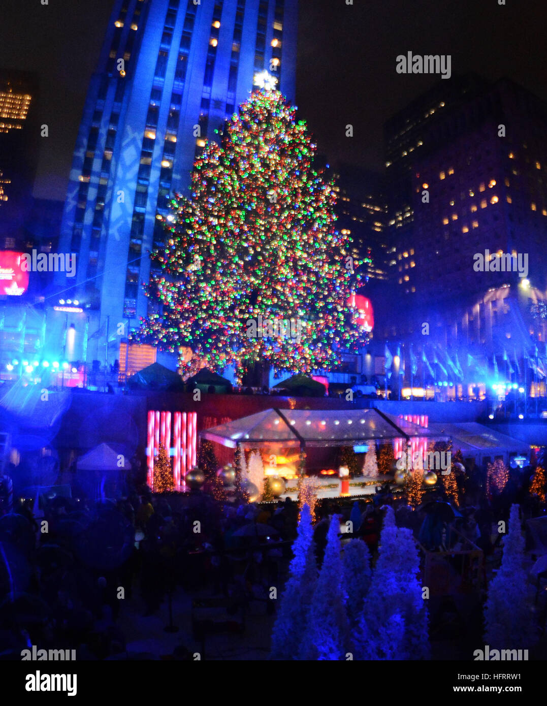 84th Rockefeller Center Christmas Tree Lighting in New York City