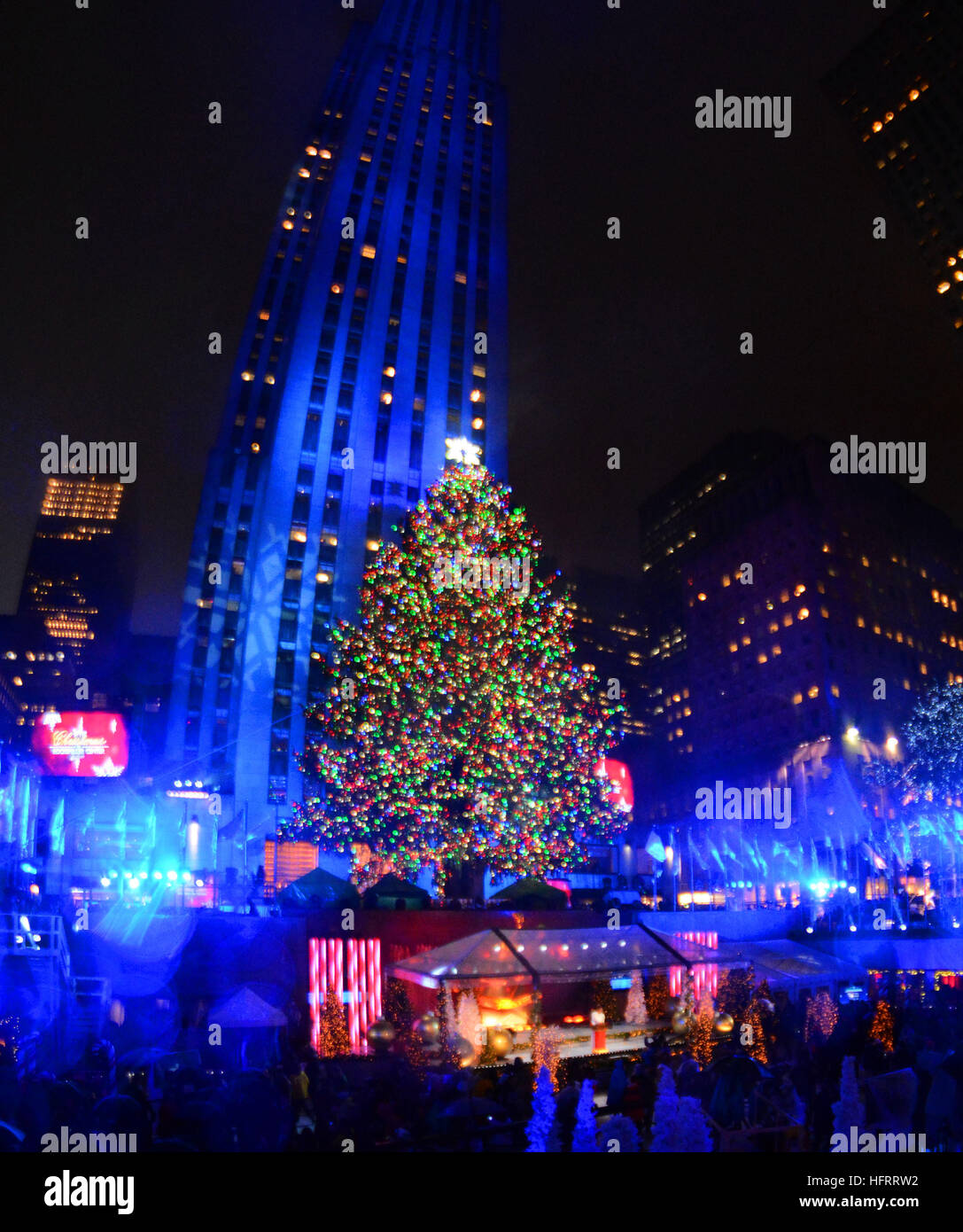 84th Rockefeller Center Christmas Tree Lighting in New York City