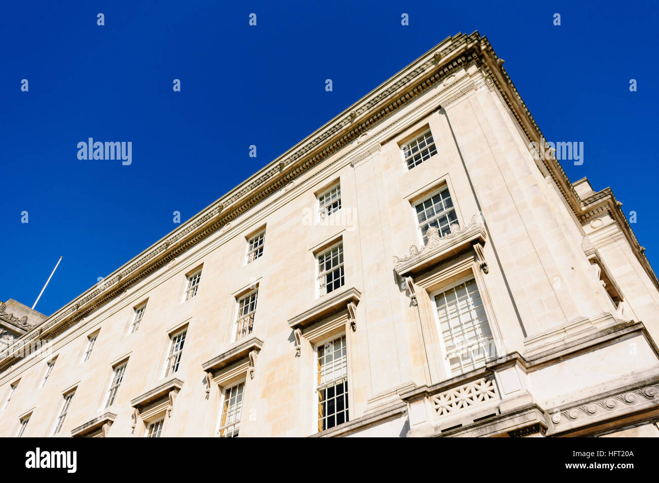 Outside of Parliament Buildings, Stormont, Northern Ireland Stock Photo
