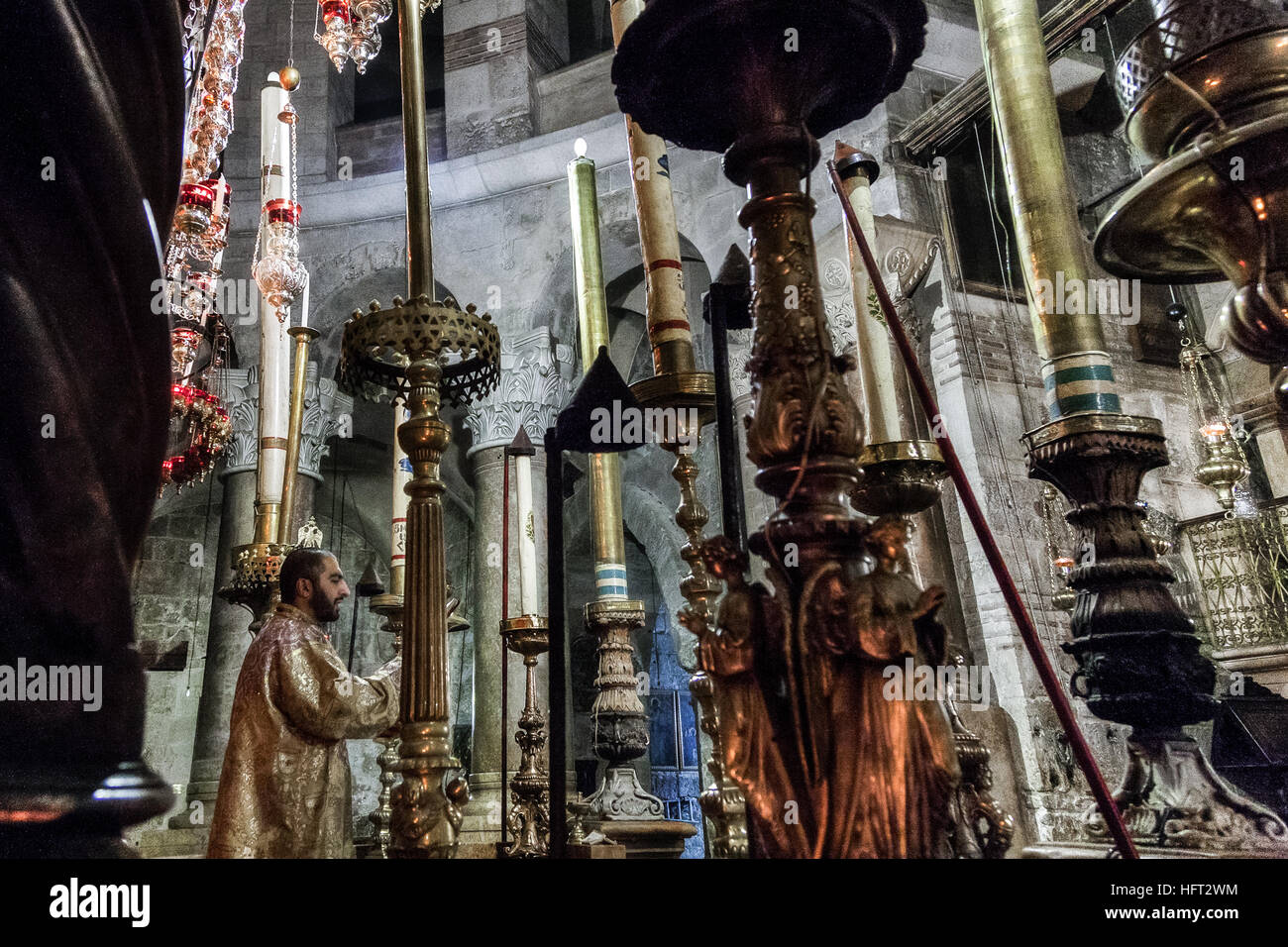 Armenian chapel holy sepulchre hi-res stock photography and images - Alamy