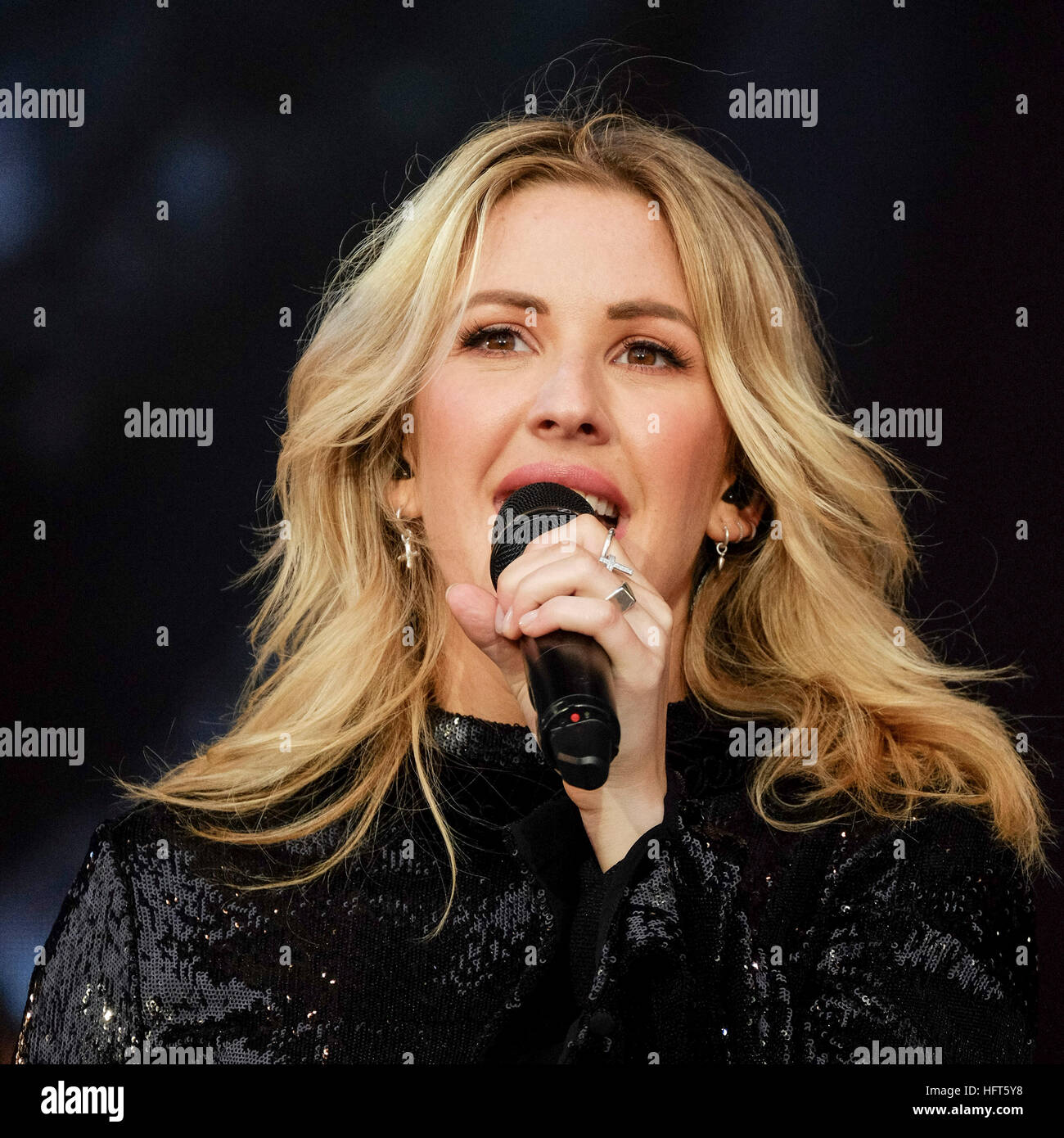 Ellie Goulding plays Glastonbury Festival, Pilton. on 26/06/2016