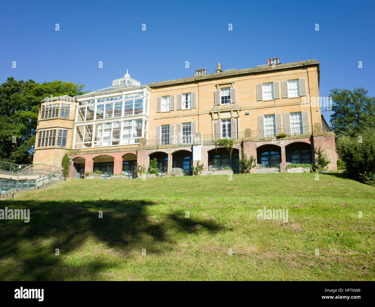 Woodend Scarborough UK Previous home to Sitwell family 1870 to 1934 and also a natural History Museum House was built in 1835 Stock Photo