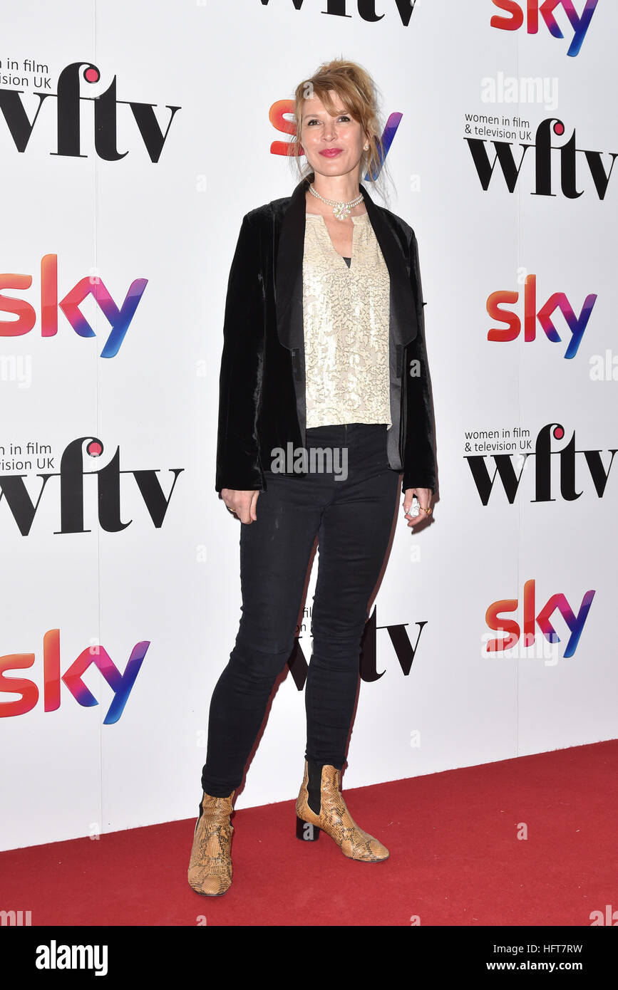 Sky Women in Film and TV Awards held at the Hilton Park Lane.  Featuring: Julia Davis Where: London, United Kingdom When: 02 Dec 2016 Stock Photo