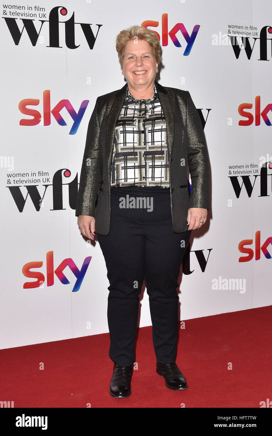 Sky Women in Film and TV Awards held at the Hilton Park Lane.  Featuring: Sandi Toksvig Where: London, United Kingdom When: 02 Dec 2016 Stock Photo
