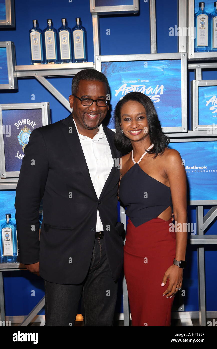 Russell and Danny Simmons host the 7th Annual BOMBAY SAPPHIRE ARTISAN