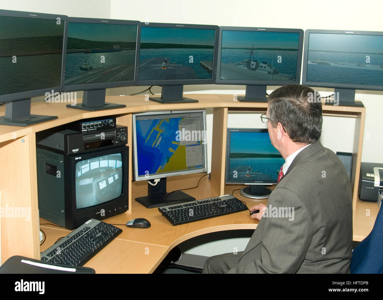 Kongsberg Maritime Simulations Inc. demonstrates the new Navigation ...