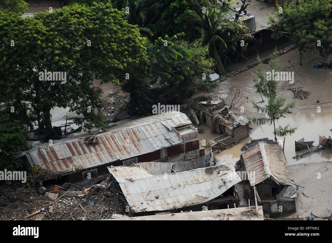 080908N9774H503 PORT DE PAIX, Haiti (Sept. 8, 2008) An aerial view