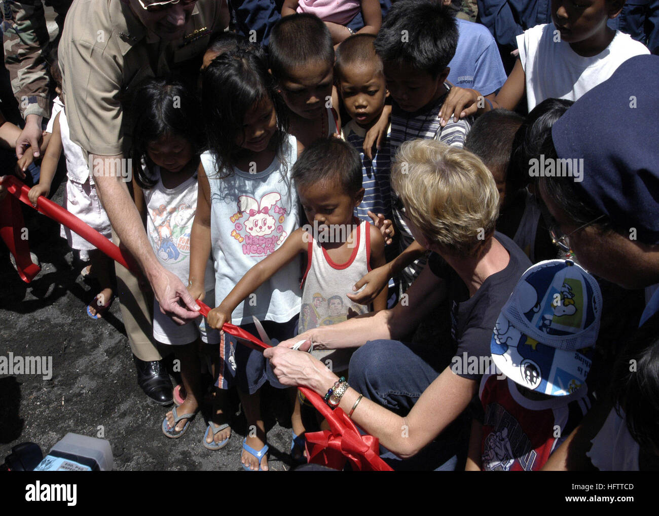 Honest Ribbon A ribbon cutting ceremony at Honest Ansilag Duraga Transition Center in ...